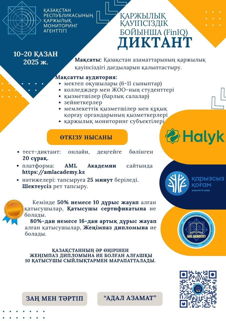 ФинIQ-қаржылық сауаттылық тесті